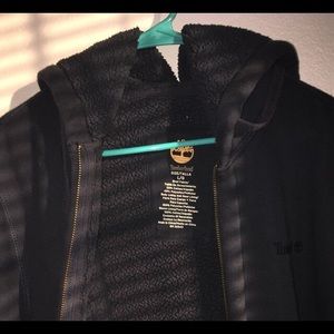 Blue Oversized Timberland Jacket